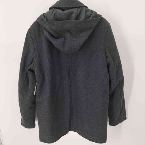 ギャップ Gap スタンドカラー ウール混 裏地キルティング ダッフルコート メンズ JPN:L