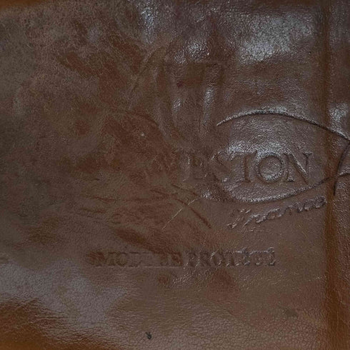 ジェイエムウエストン J.M.WESTON 598 22ラスト (木型) Uチップ ハーフハントダービー シューズ メンズ 9E