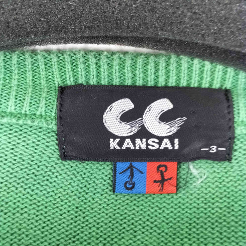 カンサイ KANSAI 90S ロゴプレート クルーネックセーター メンズ JPN:3