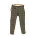 インコテックス INCOTEX SLIM FIT チェック ノータックスラックス レディース