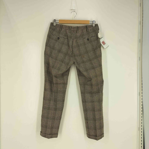 インコテックス INCOTEX SLIM FIT チェック ノータックスラックス レディース