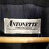 ANTONETTE ドイツ製 襟ベロア ウールアンゴラ ダブルブレストコート メンズ 36