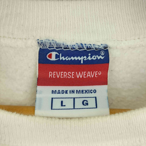 チャンピオン Champion 90S ロゴプリント リバースウィーブ スウェット メンズ import:L