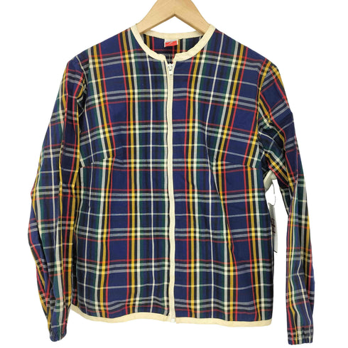 ジャンセン jantzen USA製 チェックブルゾン レディース JPN:M