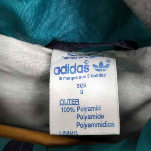 アディダス adidas 80S 企業ロゴ マルチカラーナイロンジャケット メンズ 9