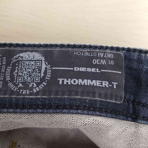 ディーゼル DIESEL THOMMER-T ダメージ テーパードデニム メンズ W30