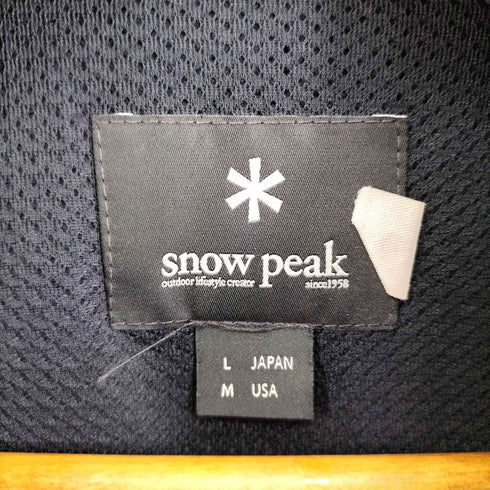 スノーピーク Snow Peak ナイロンベスト メンズ JPN:L