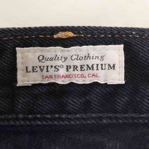 リーバイス Levis 米国製 511 ブラック デニム スリム パンツ メンズ W34/L32