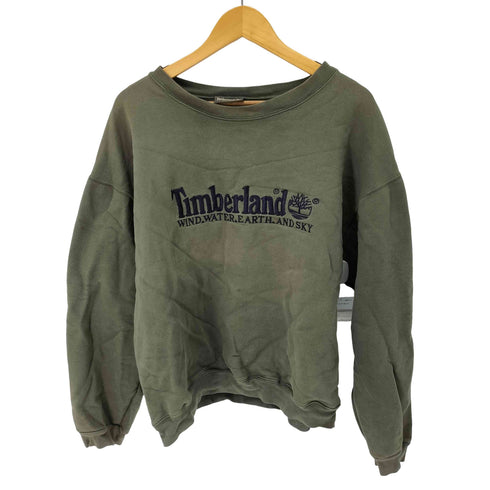 ティンバーランド Timberland 刺繍ロゴ クルーネック スウェット メンズ import:XL