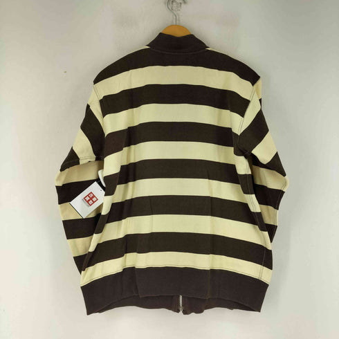 Digs ボーダー ジップアップ ブルゾン メンズ import:M