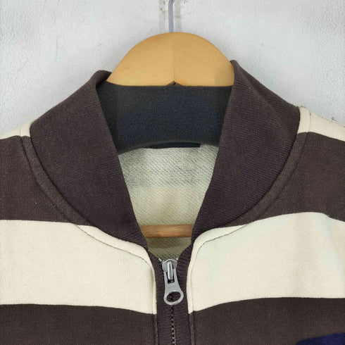 Digs ボーダー ジップアップ ブルゾン メンズ import:M