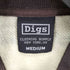 Digs ボーダー ジップアップ ブルゾン メンズ import:M