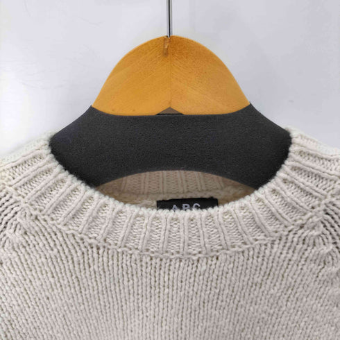 アーペーセー A.P.C. トルコ製 ウール100 ラグラン ニット メンズ import:M
