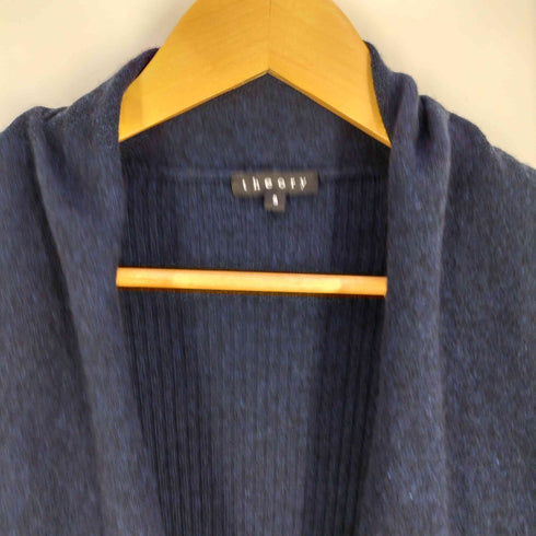 セオリー theory CASHMERE MARITZA C カシミヤ100% ボタンレス カーディガン レディース JPN:S