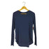 セオリー theory ALANIA B RIBBED VISCOSE レーヨン混 クルーネックTシャツ レディース import:S