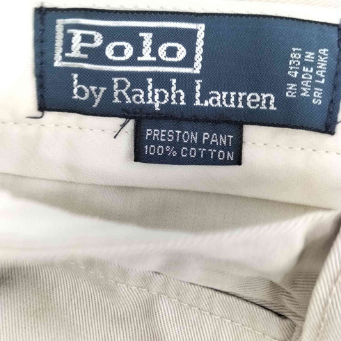 ポロバイラルフローレン Polo by RALPH LAUREN スモールポニー刺繍 ワイド チノスラックス メンズ