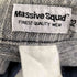 MASSIVE SQUAD ツギハギ ワイドデニム メンズ US:32-33
