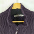 アランクラフト aran crafts 90S ジップアップ ケーブルニット メンズ import:M