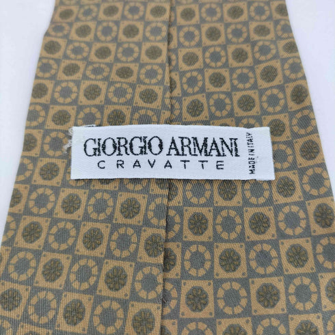 ジョルジオアルマーニ Giorgio Armani 総柄 ネクタイ メンズ