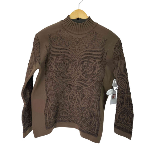 ジャンポールゴルチエオム Jean Paul GAULTIER HOMME ラメ モックネック ニット メンズ EUR:48