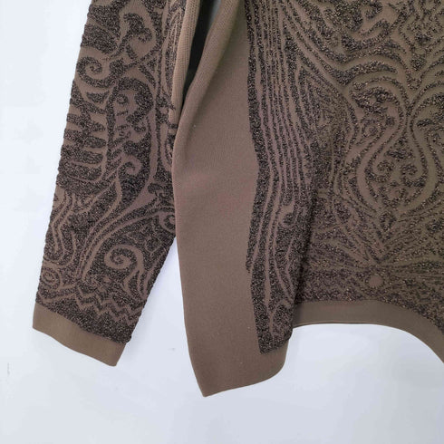 ジャンポールゴルチエオム Jean Paul GAULTIER HOMME ラメ モックネック ニット メンズ EUR:48