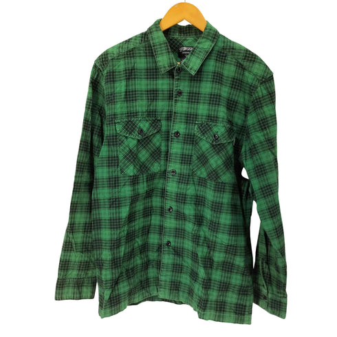 ステューシー Stussy ネルシャツ メンズ import:L