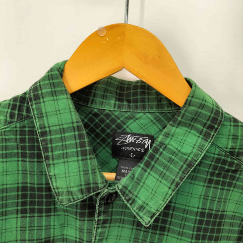 ステューシー Stussy ネルシャツ メンズ import:L