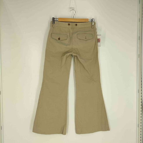 ラルフローレン RALPH LAUREN 00S RUGBY サスペンダーボタン ローライズ フレアパンツ メンズ JPN:0