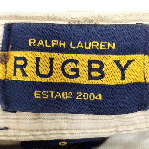 ラルフローレン RALPH LAUREN 00S RUGBY サスペンダーボタン ローライズ フレアパンツ メンズ JPN:0