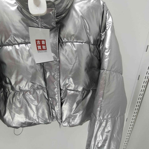 COURO メタリック クロップド ペディン ダ中綿 ジャケット レディース JPN:M