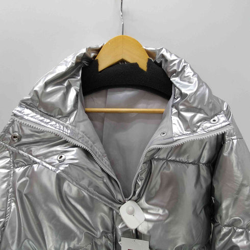 COURO メタリック クロップド ペディン ダ中綿 ジャケット レディース JPN:M