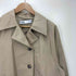 ザラ ZARA OVERSIZED RUNS BIG Buttoned Trench Coat バックボタン オーバーサイズトレンチコート レディース import:XS