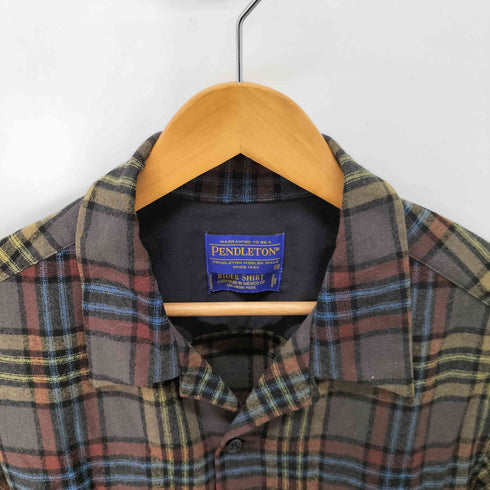 ペンドルトン PENDLETON メキシコ製 RIDER SHIRT ウールシャツ メンズ import:M