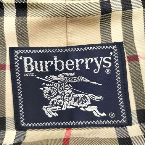 バーバリーズ BURBERRYS 裏地ノバチェック ステンカラーコート メンズ