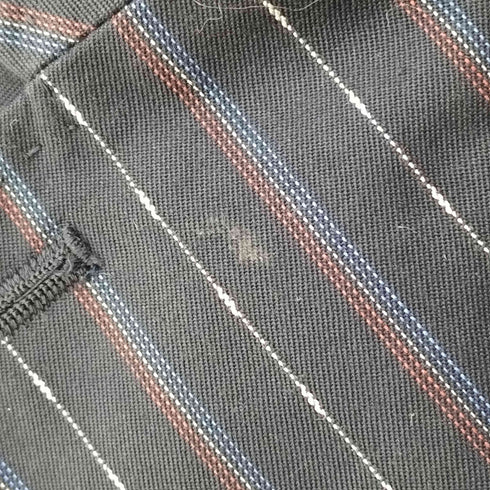 ポールスミスブラック Paul Smith BLACK ランダムストライプ ダブル テーラードジャケット スラックス セットアップ レディース 上40 下38