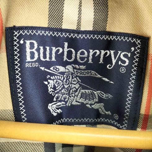 バーバリーズ BURBERRYS 裏地ノバチェック 玉虫 ステンカラーコート メンズ