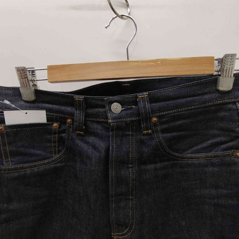 リーバイスヴィンテージクロージング Levis Vintage Clothing USA製 1947年代 501XX 復刻モデル コーンデニム社 片タブ BIGE 隠しリベット 赤耳 ボタン裏 4420 刻印 インディゴ ボタンフライ リジット デニム パンツ メンズ W30 L:34