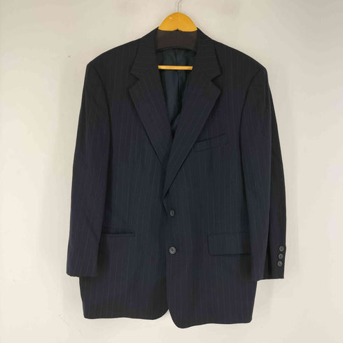 ブルックスブラザーズ BROOKS BROTHERS 80S USA製 ストライプ 2B シングルテーラードジャケット ストレートスラックス セットアップ メンズ