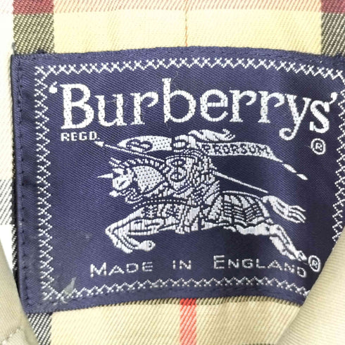 バーバリーズ BURBERRYS 裏地ノバチェック 玉虫 ステンカラーコート メンズ