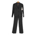 ポールスミス Paul Smith BLACK 裏地ドット ウール ストライプ テーラードジャケット&パンツ セットアップ レディース 38