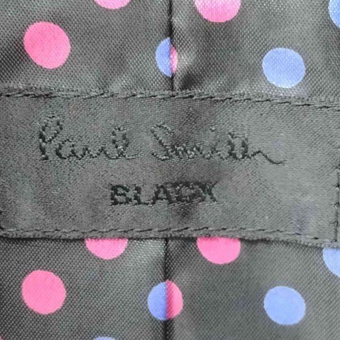 ポールスミス Paul Smith BLACK 裏地ドット ウール ストライプ テーラードジャケット&パンツ セットアップ レディース 38