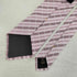 ルイヴィトン LOUIS VUITTON シルク100% ロゴプリント ストライプネクタイ メンズ