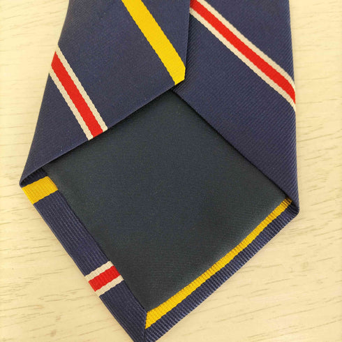 ラルフローレン RALPH LAUREN HAND MADE シルク100% ストライプネクタイ メンズ
