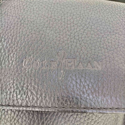 コールハーン COLE HAAN ロゴ刻印 レザーショルダーバッグ メンズ