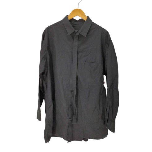 ヨウジヤマモトプールオム Yohji Yamamoto POUR HOMME アシンメトリーロングシャツ メンズ JPN:2