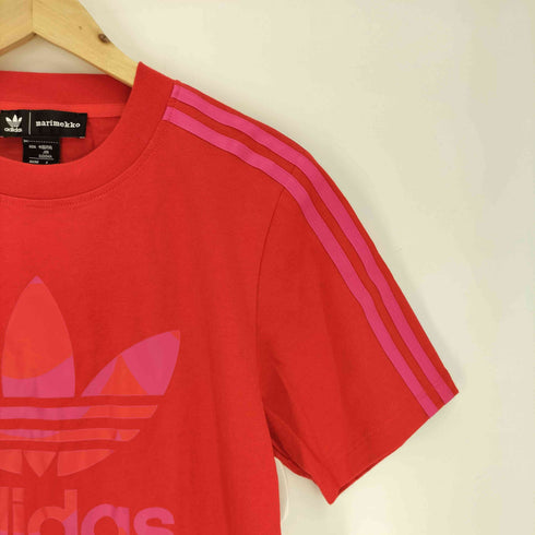 アディダスオリジナルス adidas Originals Trefoil Print Infill Tee レディース JPN:M