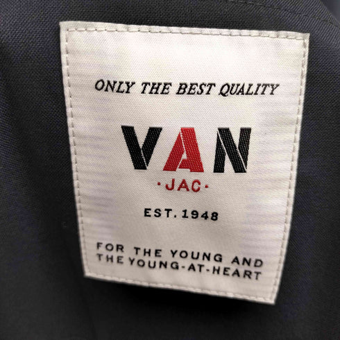 ヴァンヂャケット VAN JAC 3Bテーラードジャケット 紺ブレ 銀ボタン メンズ LL