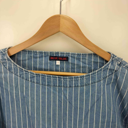 ブルーブルー BLUE BLUE ブルーリッジストライプデニム プルオーバーシャツ メンズ JPN:1