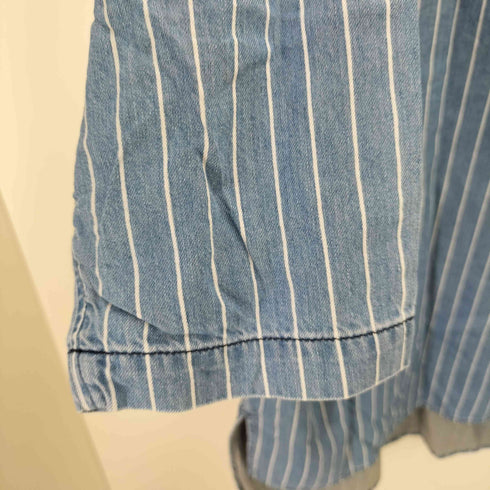 ブルーブルー BLUE BLUE ブルーリッジストライプデニム プルオーバーシャツ メンズ JPN:1