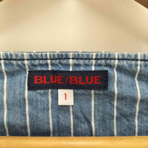 ブルーブルー BLUE BLUE ブルーリッジストライプデニム プルオーバーシャツ メンズ JPN:1
